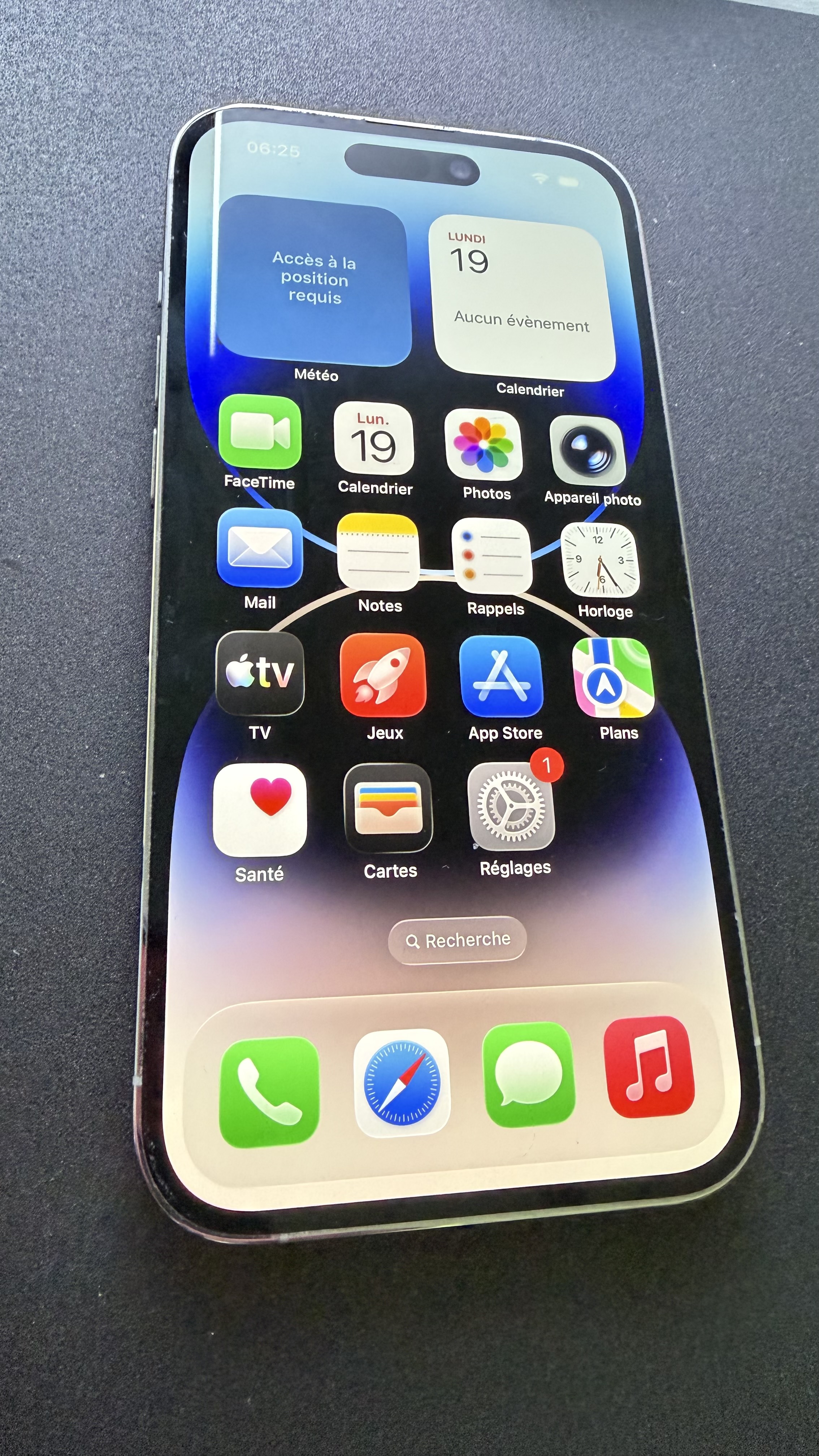 Reconditionné - iPhone 14 Pro - 128Go Silver - État Impeccable - Testé