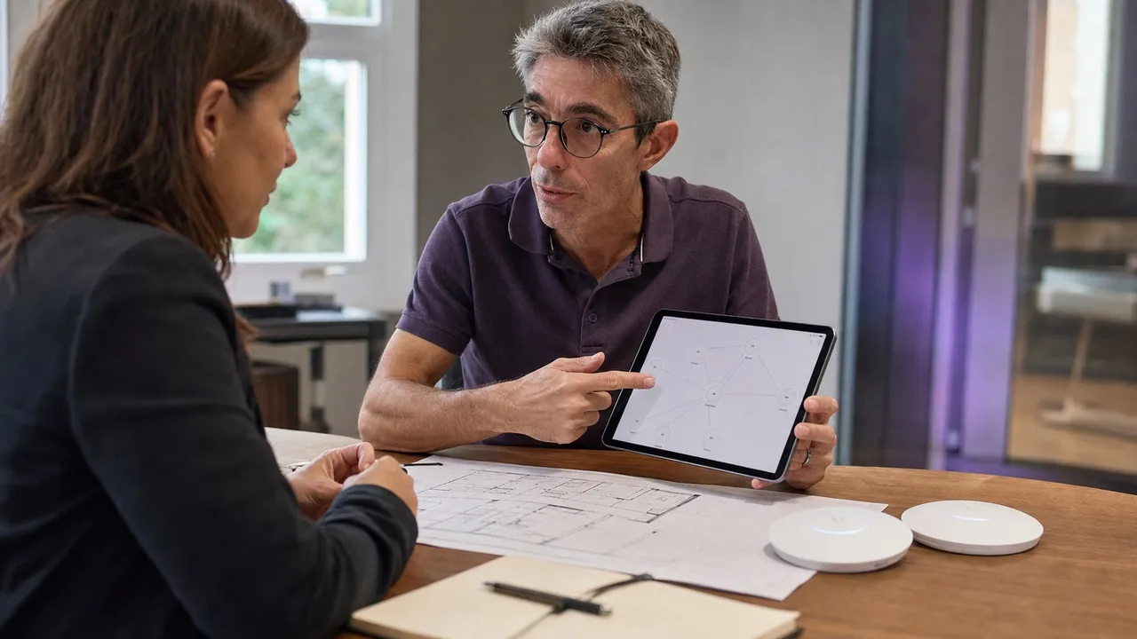 Étude d'implantation réseau Wi-Fi